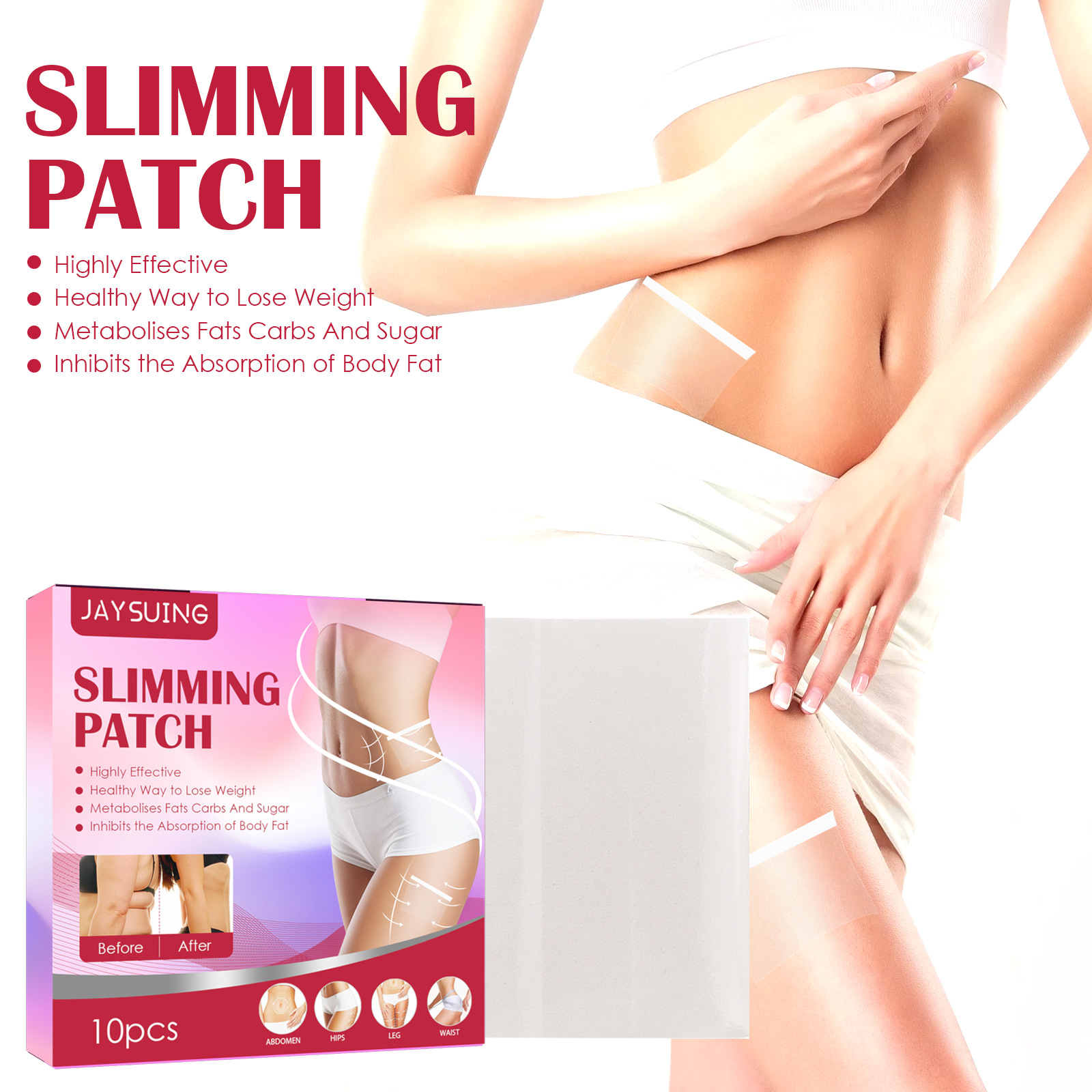 Keha kujundav Jaysuing Stick pinguldab laiskade inimeste nahka Salendav pulk raputab maha suure kõhu, reielihased_voghion.com