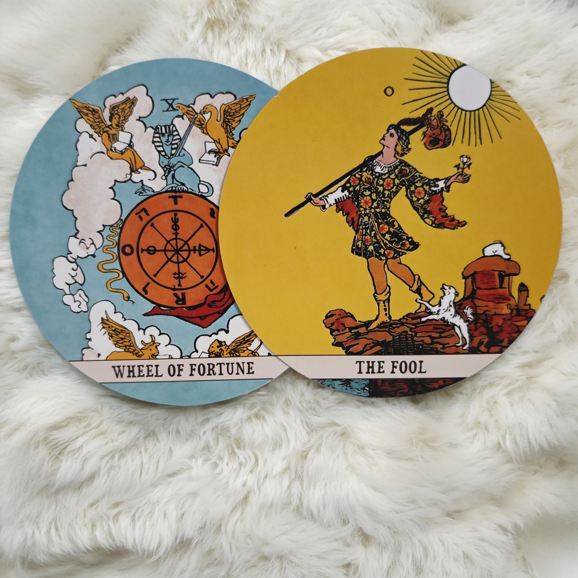 Cartas de tarot round waite versión inglesa juego de mesa_voghion.com