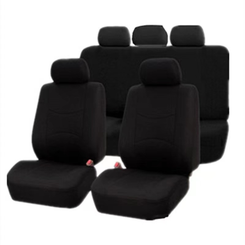 Comercio exterior transfronterizo asiento de automóvil cojín de tela de poliéster cuatro estaciones cojín de asiento universal cojín de asiento 4 piezas 9 piezas