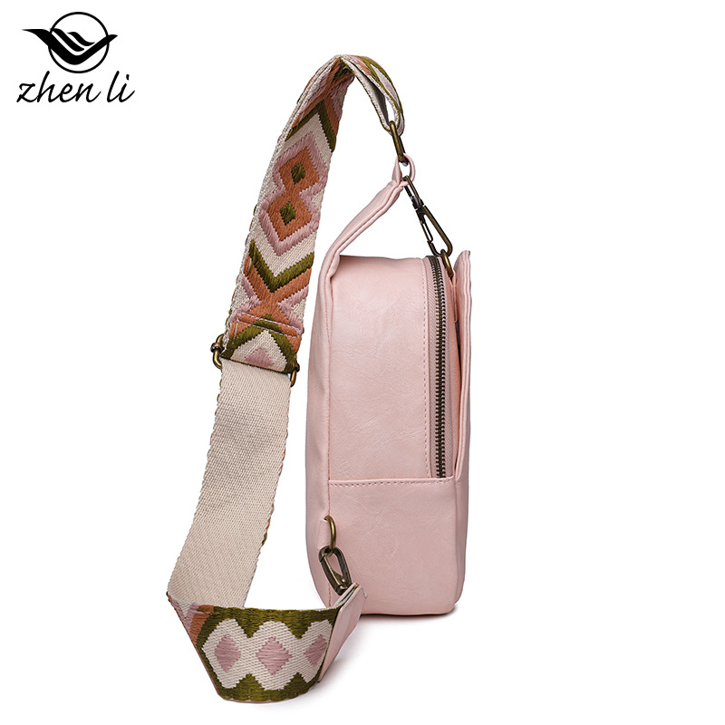 Zhenli bolso de las mujeres de moda crossbody Bolso pequeño bolso de pecho de las mujeres del todo-Partido de estilo bohemio bolsas al por mayor