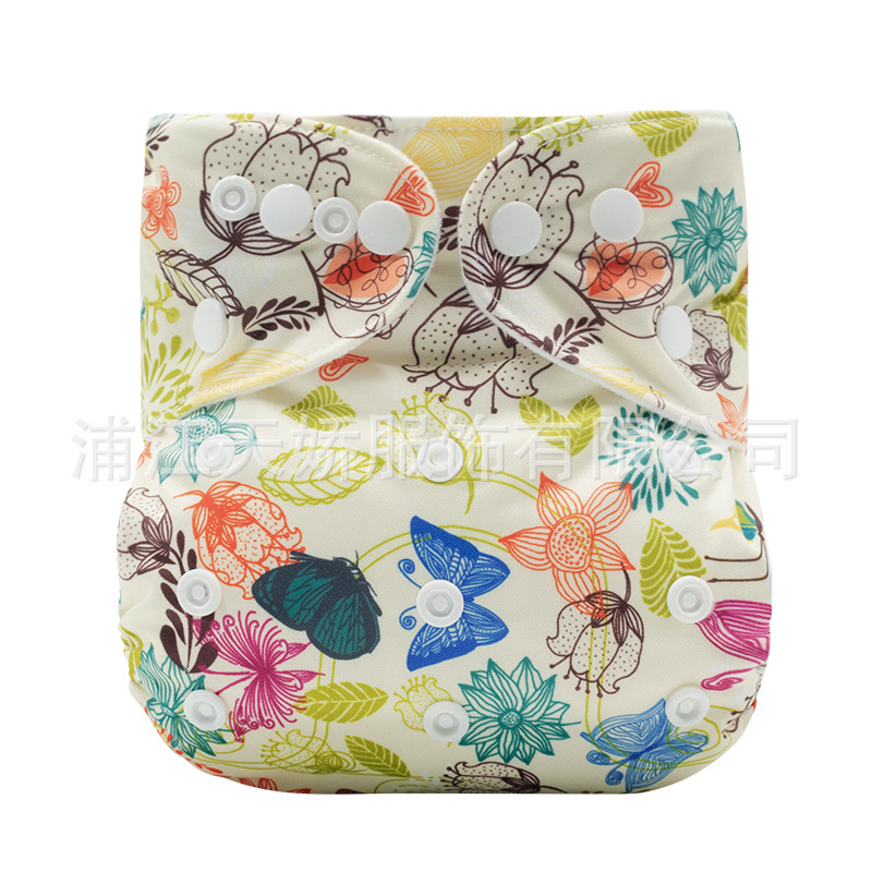 メーカークロスボーダー赤ちゃんおむつ洗える尿不湿通気性プリントトレーニングパンツcloth diaper|undefined