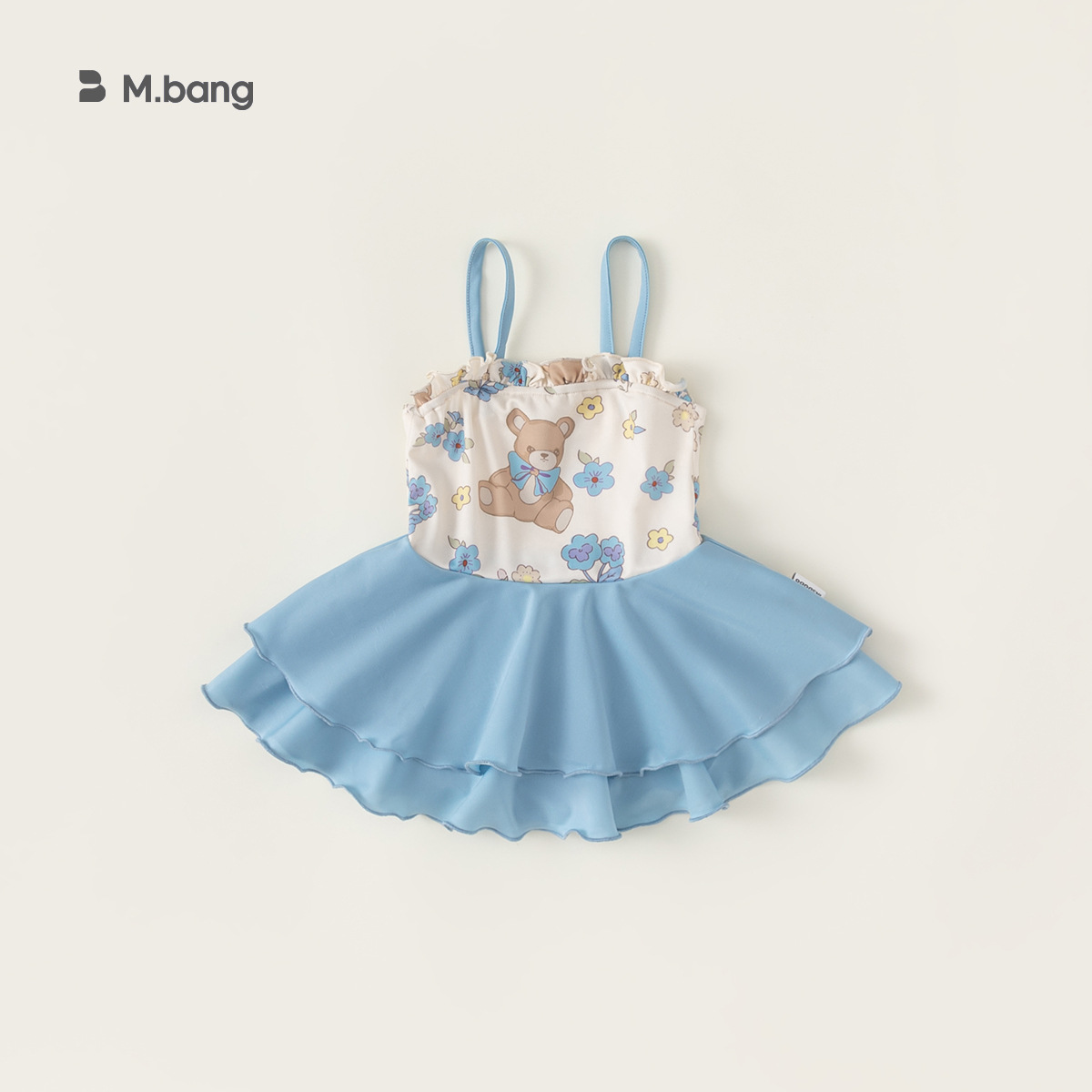 Youbao Children's Clothing Girls' Swimsuit 2026 New Model Little Princess Strap One-Piece Swimsuit Children's Swim Skirt Hot Spring Clothing