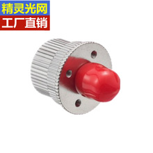 FC大圓頭大方頭機械式可調式光纖衰減器耦合器法蘭盤0-30DB