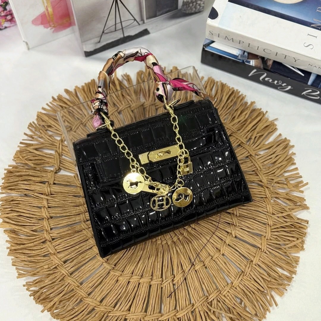 Bolso de Mano para Mujer de PU con Cadena para Uso Diario