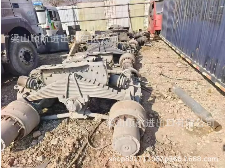 Trade Used Axle Trailer Accessories Integrated Rear Axle Used Axle Second-Hand Single Ride Beiben Heavy Truck Axle