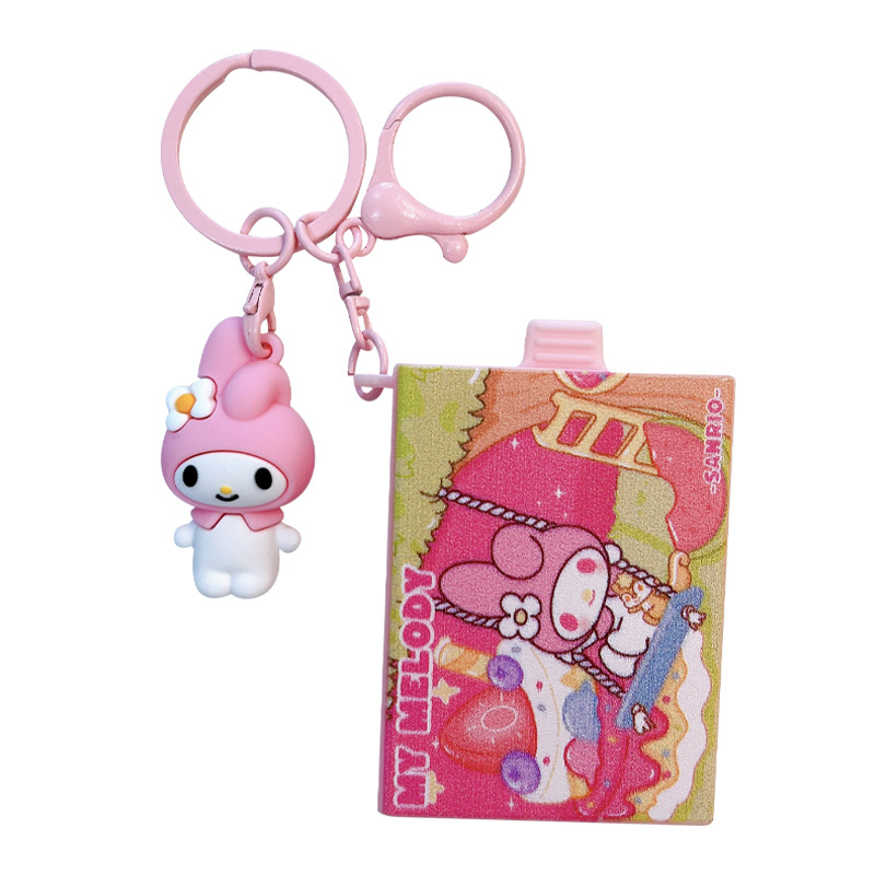 Creativo nuevo llavero de caja mágica divertido descompresión pequeño juguete bolsa accesorios garra colgante pequeño regalo al por mayor