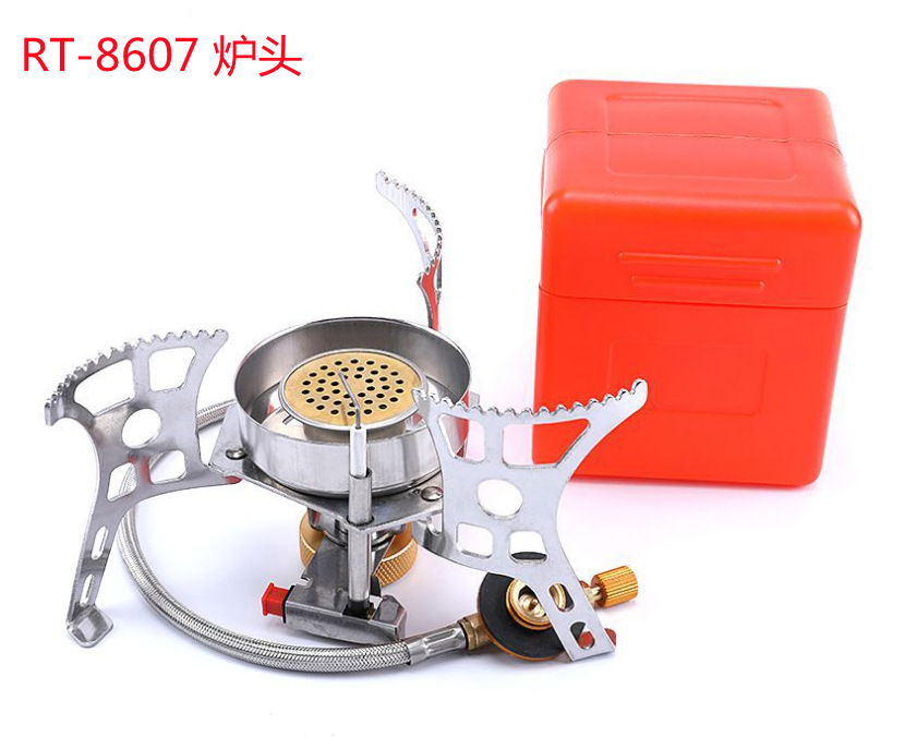 厂家供应户外便携掌心迷你气炉头  火力强劲户外炉具批发