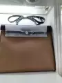Elephant grey with black flap