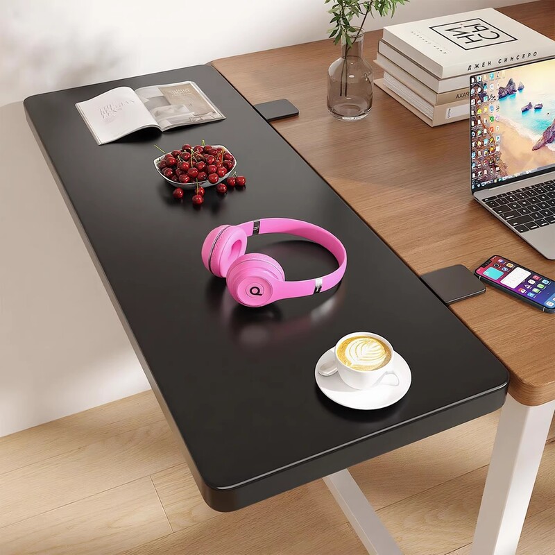 Foldable Desktop Extension Board, No-Drill Expansion Computer Desk, Widened Extension Board, Office Desk Side Widening Tool
