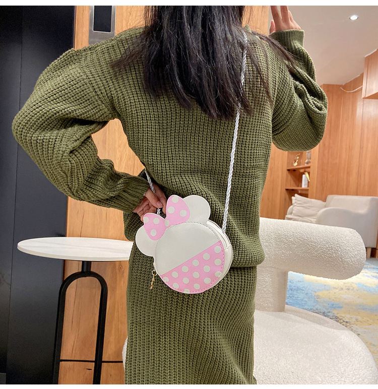 Children's bag, single-shoulder bag, 2021 new cute little bag, PU crossbody bag, trendy mini coin purse for boys and girls undefined