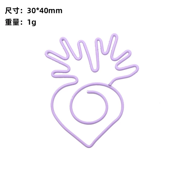 Monochrome purple radish