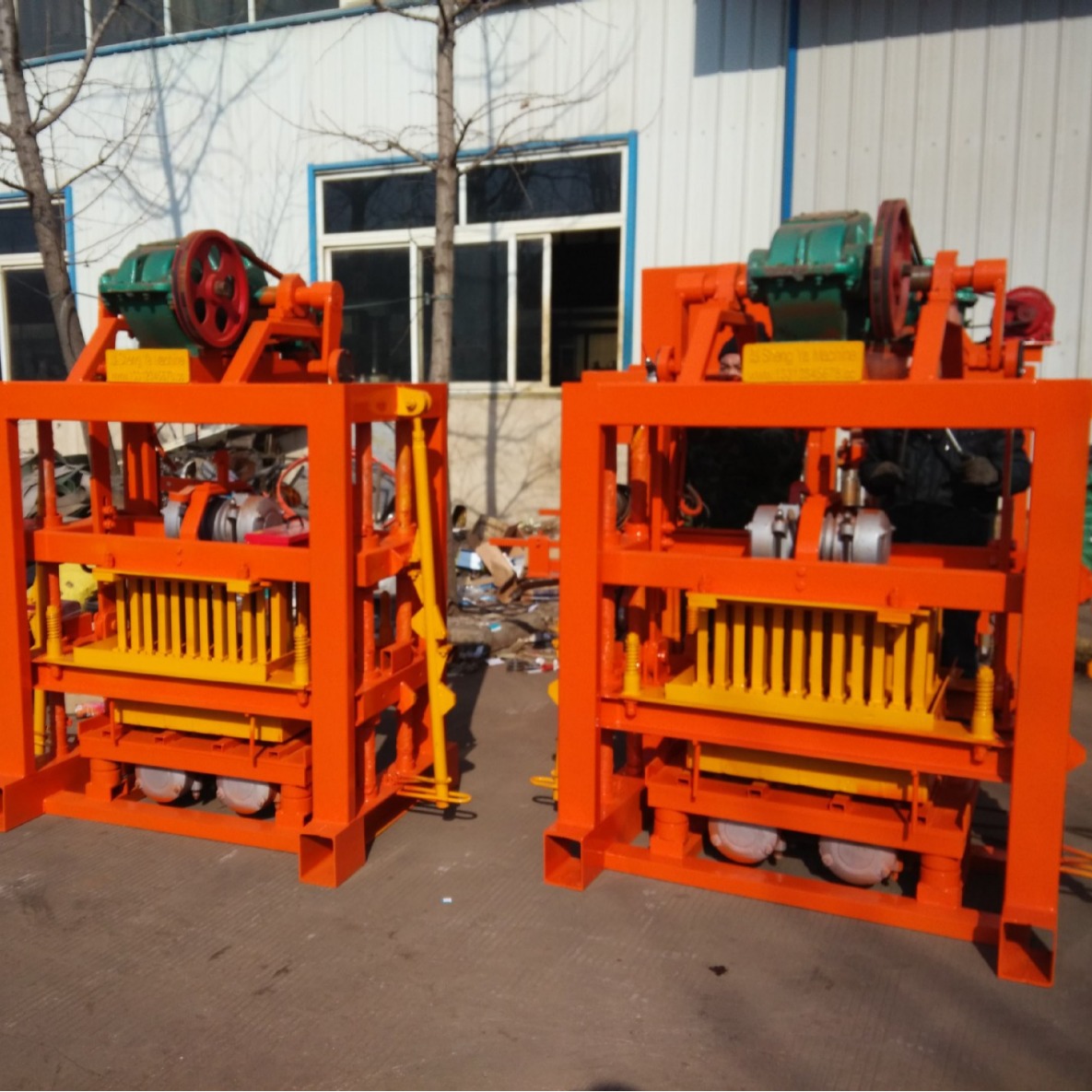 胜亚 Shengya QTJ4-40 制砖机 空心砖机 水泥制砖机 实心砖机