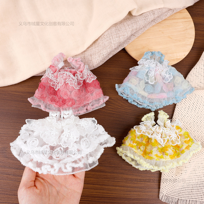 New Baby Clothes, Lace Skirt, Rose Princess Skirt, Plush Doll Outfit New Baby Clothes, Lace Skirt, Rose Princess Skirt, Plush Doll Outfit