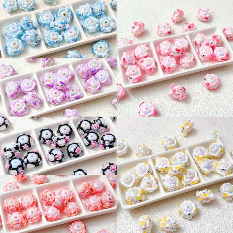 Hello Kitty, роллерная ручка, аксессуары, держатель, мобильный телефон, подвеска, аксессуар, роспись на руках, DIY, материал