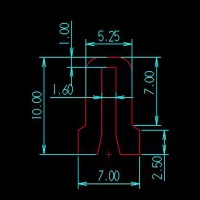 M6(1000개)/노란색(하단 구멍 5.1mm용)
