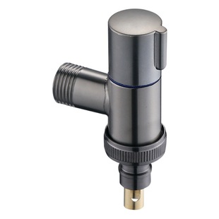 Household mini short automatic water stop valve washing machine faucet anti-fall 4 points 6 points Siemens washing machine water nozzle