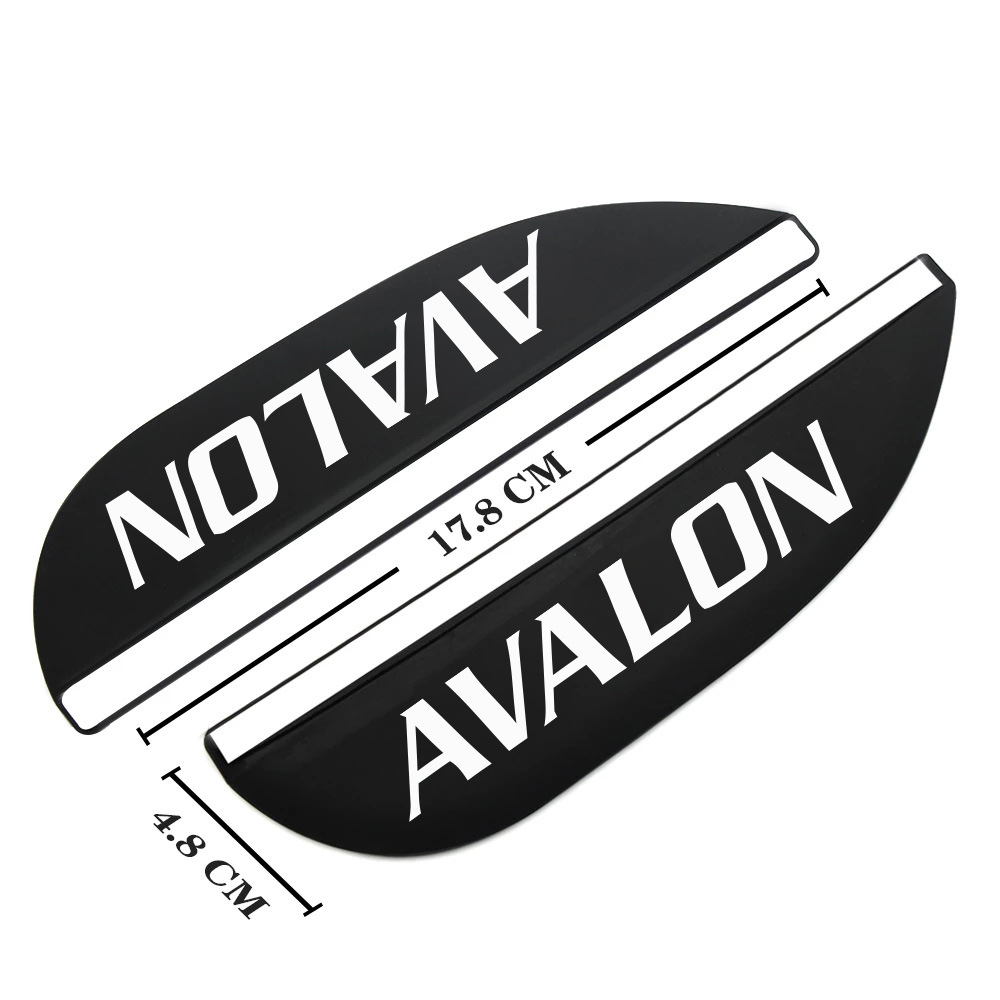 Toyota – Rearview mirror rainproof sticker Eyebrow Decoration for - toyota-2-avalon