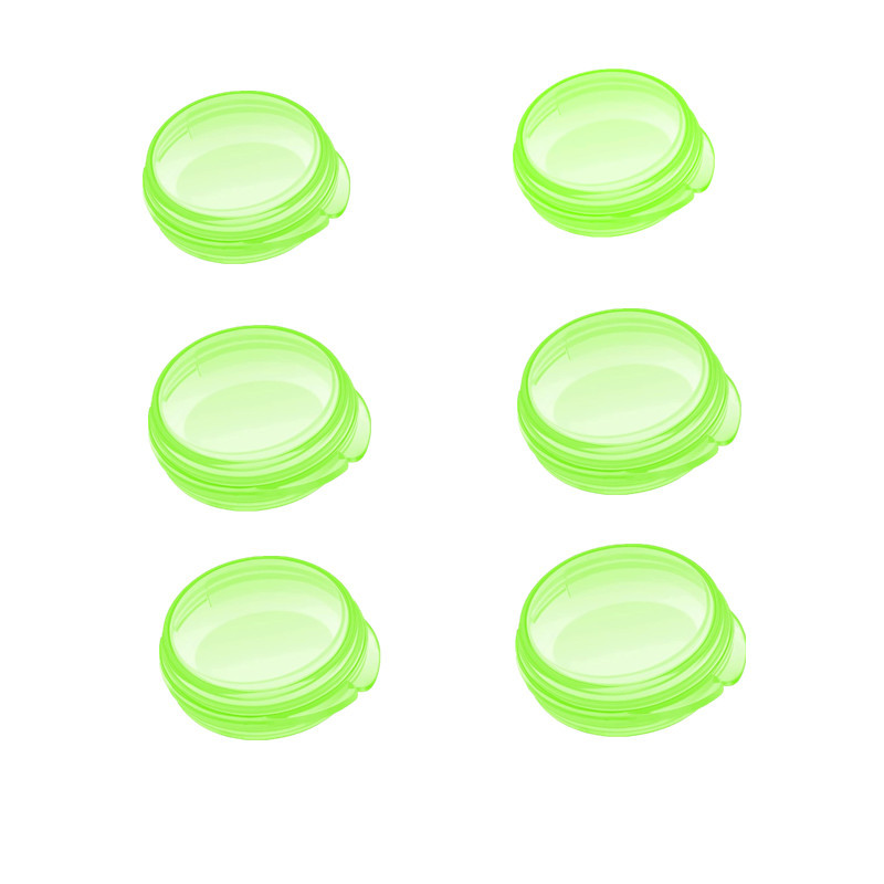 Transfronterizo XL colorido tres veces al día mañana y noche 7 días conveniente Arco Iris cuadrado conveniente caja de la píldora 4 rejilla 6 rejilla 8 rejilla caja de la píldora