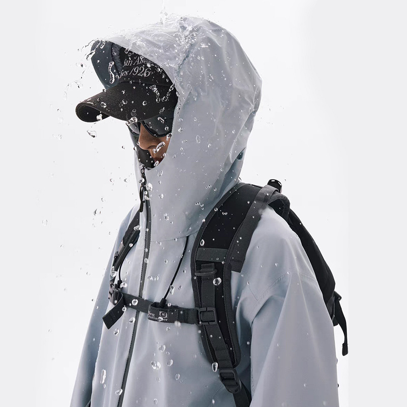 Bird Home Same-style Rushforward Clothes Men's and Women's All-weather Mountaineering Clothes High Permeable Wet Steam Permeable GB32614 Waterproof Jacket Customization