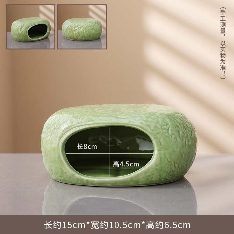 스톤 패턴 빅 스톤 그린(햄스터에게 적합)