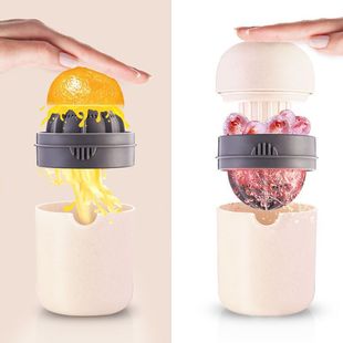 Manual Juicer Mini Portable Multifunctional Fruit Frier Household Small Juicer Kitchen Supplies Other None