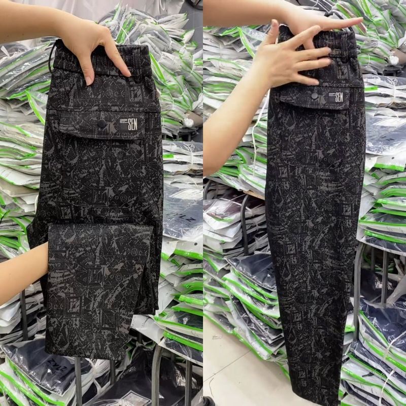 秋季新款高品质休闲裤男士舒适时尚爆款宽松潮流百搭简约个性小众|undefined
