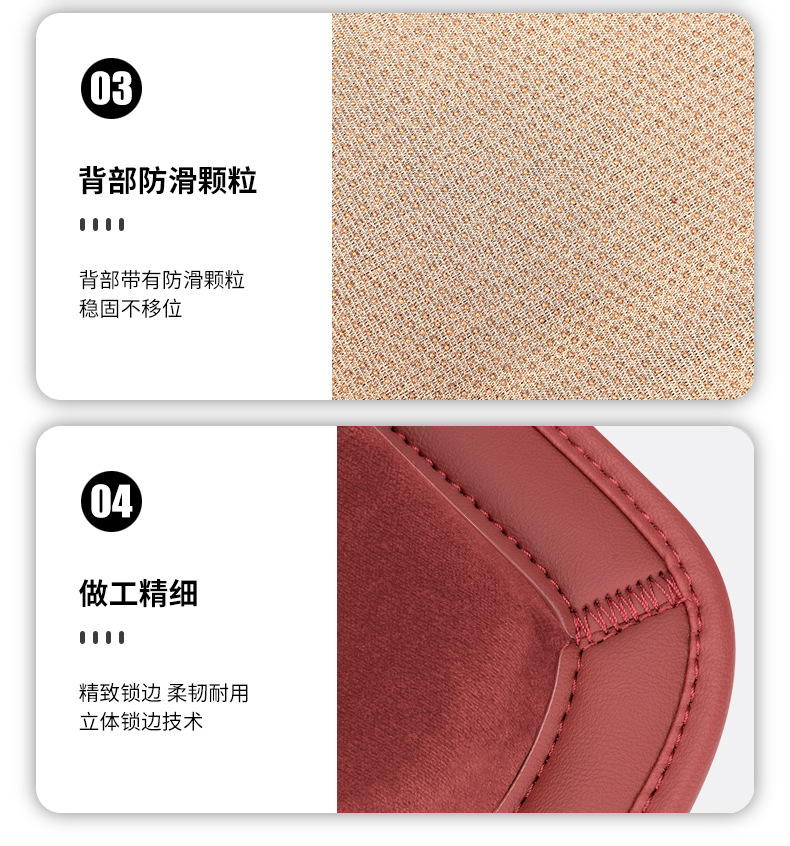 Winter short velvet warm car seat cushion fleece-lined three-piece single-piece car seat cushion seat cushion rear car cushion winter