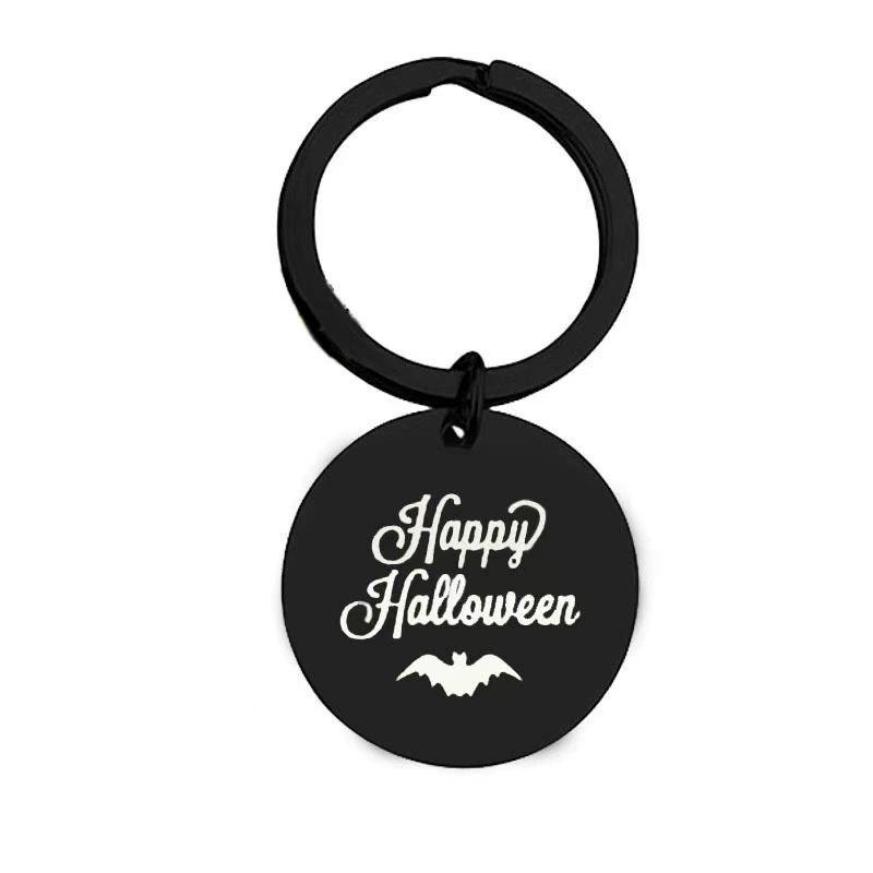 (Cross-border trading), keychain stainless steel, pendant, halloween, Birthday gift