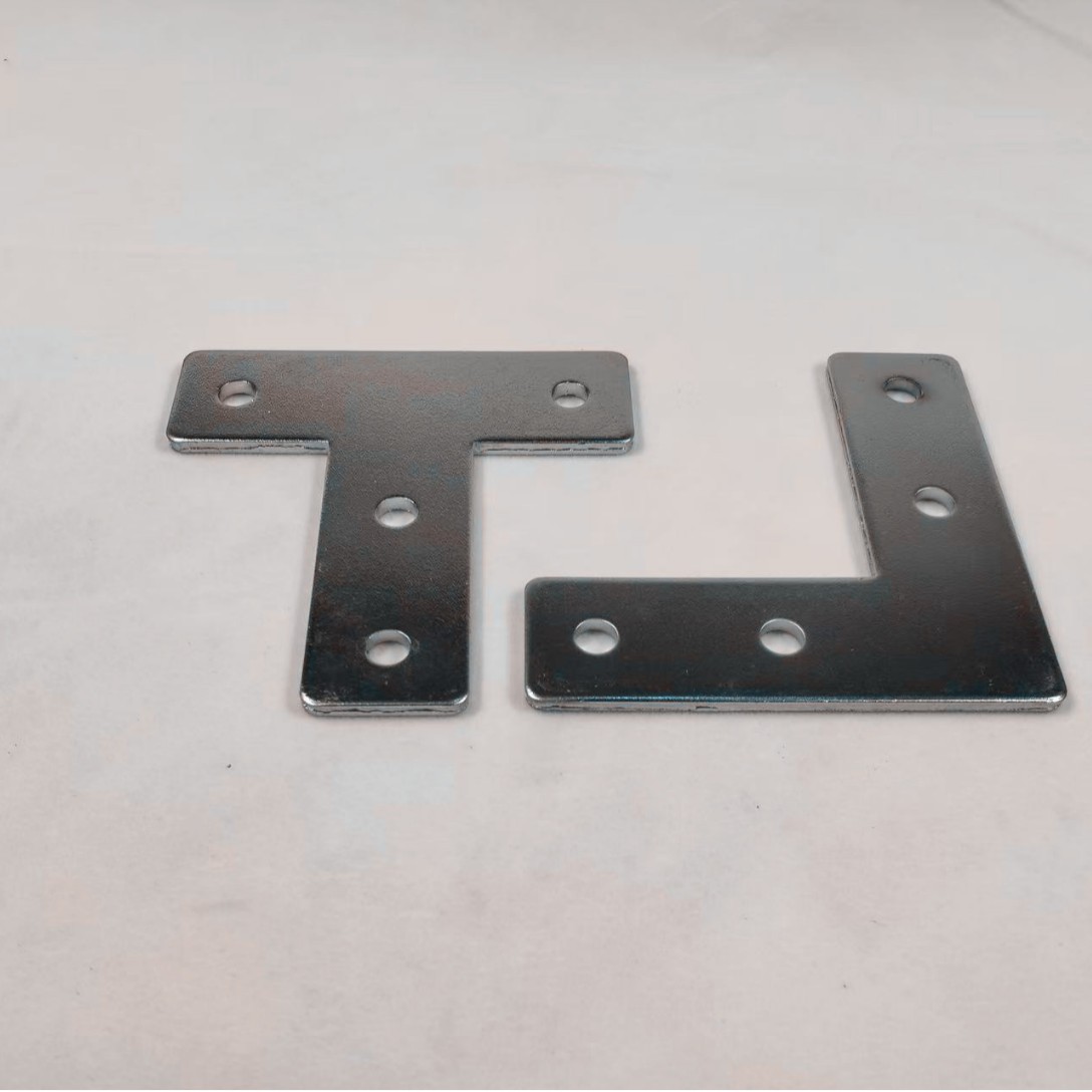 厂家供应工业铝型材配件 T板L板十字连接板 连接片20304045 镀镍