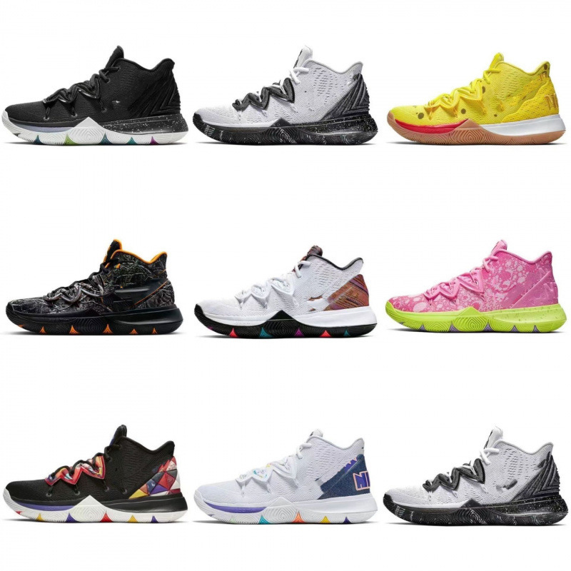 Putian Owen Smiley Spongebob Squarepants Men's Egyptian Venom Durant Warriors Sports Basketball Shoes