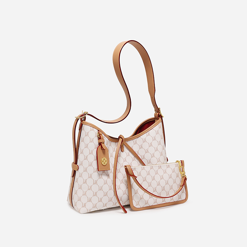 Vintage Women's Monogram Tote Bag - Large Capacity Shoulder Bag_voghion.com