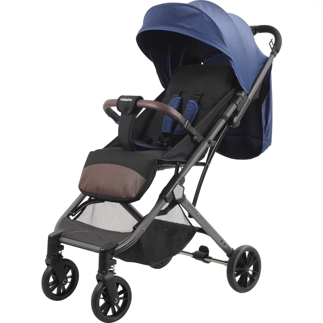 Baby Hao Y3 Baby Stroller, Can Sit and Lie Down, Ultra-Light, Portable, High-View, Foldable, Convertible into a Trolley Bag, Pocket Stroller