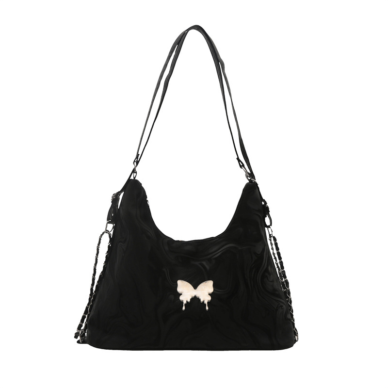 Bagos de mariposa de terciopelo teñidos 2024 nueva mochila multifuncional de gran capacidad mochila de viaje