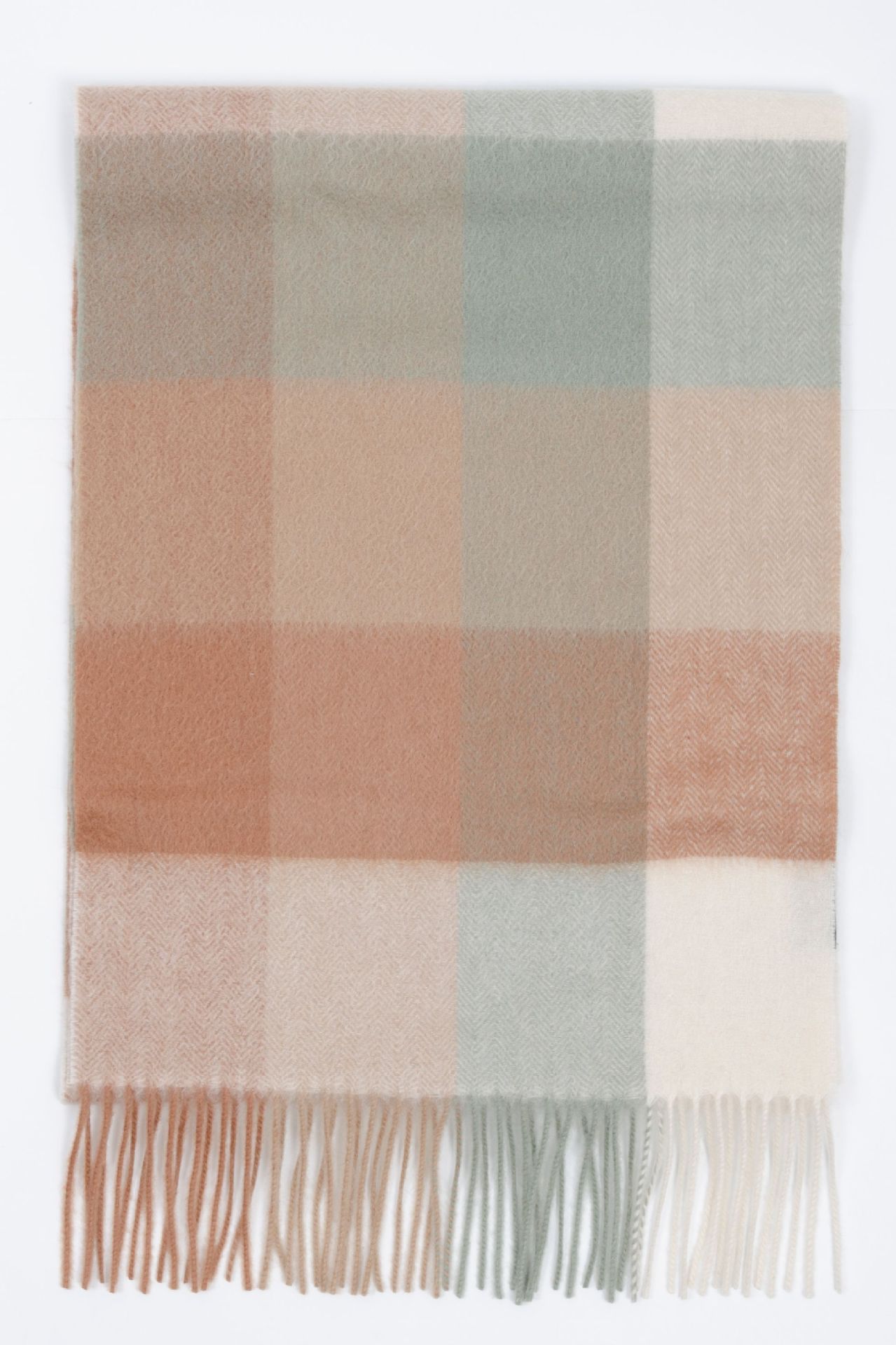 Mongolia interior puro cachemir lana de lana teñida en hilo a cuadros ondas de agua otoño e invierno bufanda para hombres y mujeres