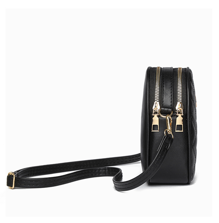 Portafogli per telefono in pelle PU leggera per donna Mini borse a tracolla anti-acqua Borse a tracolla alla moda Piccole borse per cellulari Portafogli_voghion.com