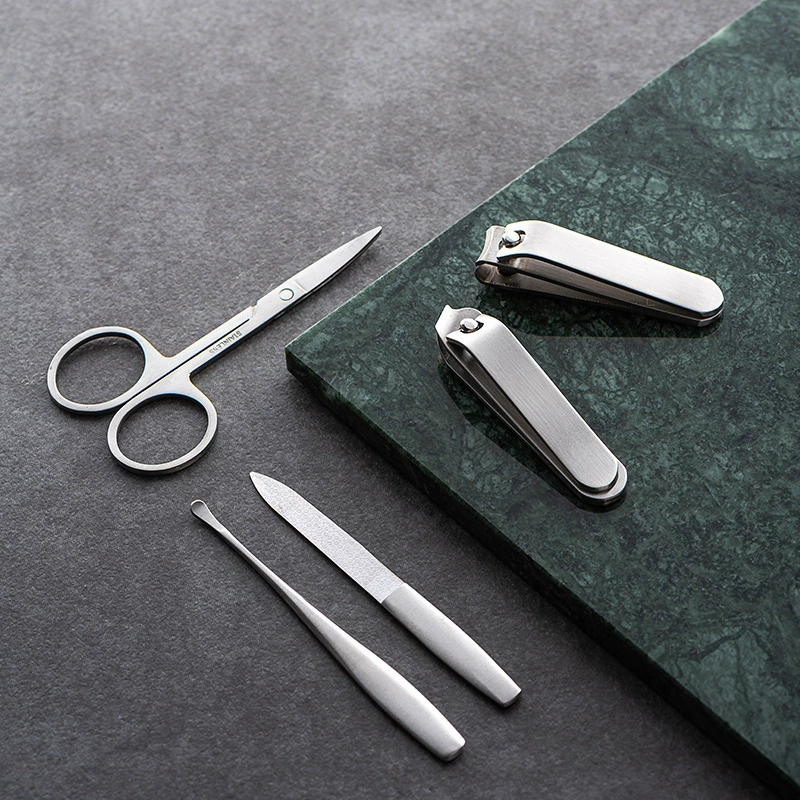 Design ear picking for eyebrows for nails, manicure tools set, 5 pieces
