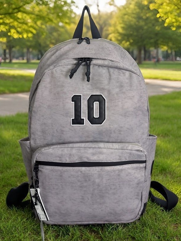 Mochila Escolar de Gran Capacidad de Poliéster Impermeable, Transpirable para Escuela Secundaria