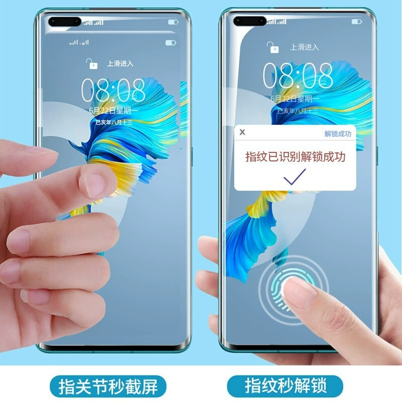 Гидрогелевые пленки Huawei P40, Huawei Mate4 Pro, защитная пленка для полного экрана, совместимо с Mate20 Pro, подходящая