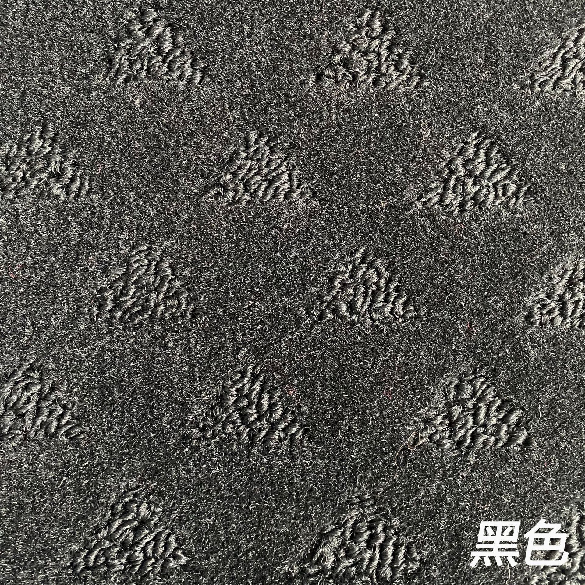 Car Floor Mats, Two-Layer Carpet, 360-Degree Full Coverage, Tpe-Specific Flat Bottom Mat, Roll Material, Polypropylene Jacquard Carpet for the Car Interior