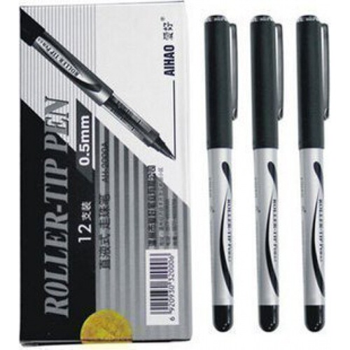 Hobby straight liquid ball pen 2000A student exam pen 2001 office gel pen water-based signature pen
