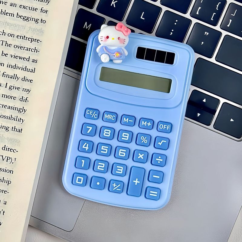 かわいい漫画高颜値ミニ電卓携帯型学生オフィス小型コンピュータ学習文房具卸売り|undefined
