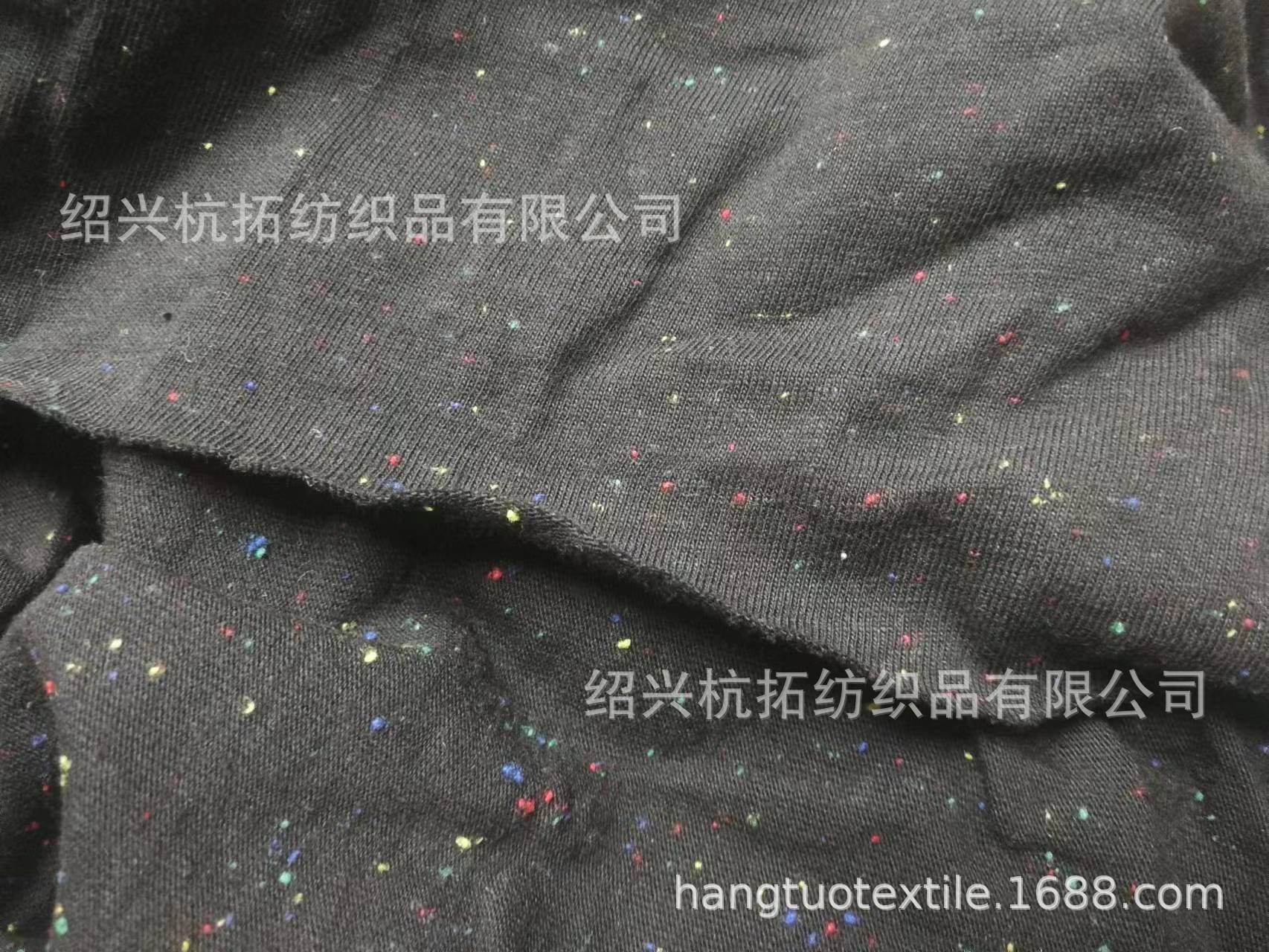 200g全棉4色彩点汗布     各种TC  CVC 全涤 TR点子汗布