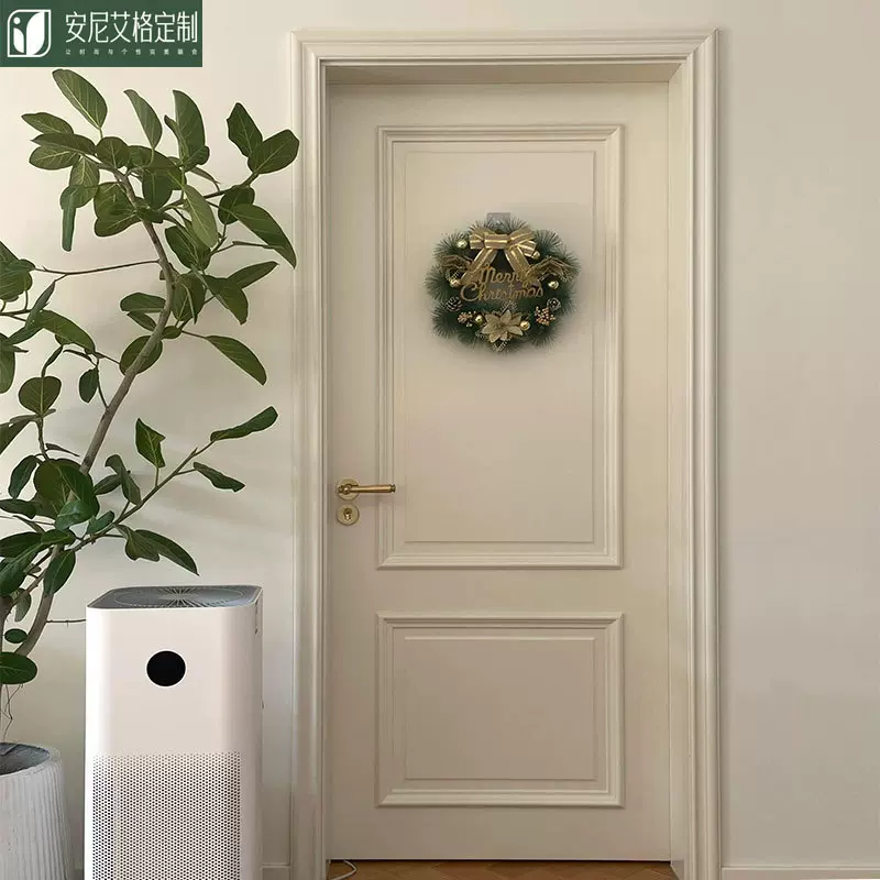 调色法式门卧室门全套包安装室内门实木烤漆门木门平开门实木复合