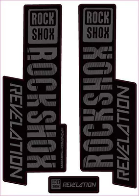 2018 LYRIK ROCK-SHOX | Body sticker - 19