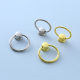 New Chinese style ring handle wardrobe drawer cabinet door small pull ring furniture hardware accessories single hole pull ring small handle