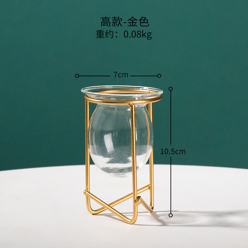 키가 큰 스타일 - 황금 수경 장식품