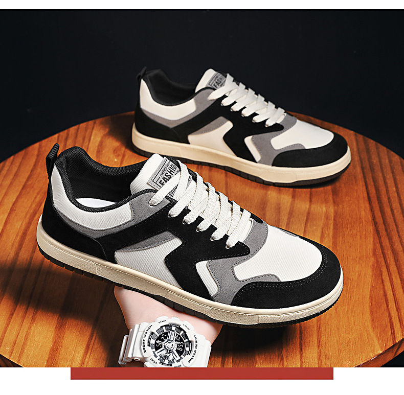 Men's  2023 new  men's trend versatile Low Sneakers training sports casual student board  trendy sports_voghion.com