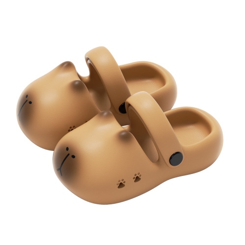 Lida Nika Pibara Children's Slippers, Girls' Summer Outdoor Slip-resistant Thick-soled Eva Beach Hole Slippers, also for Boys