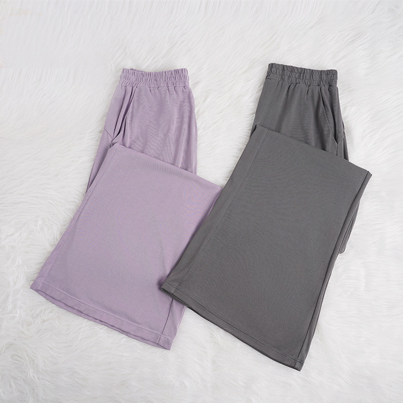 Ropa de danza clásica, pantalones Wannian con bolsillo micro-tirado de pierna ancha, ropa de baile para adultos para mujeres, pantalones de entrenamiento corporal, nuevo estilo de primavera