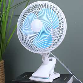 摇头夹扇学生宿舍床头电风扇寝室卧室夹扇床上小风扇一件代发风扇